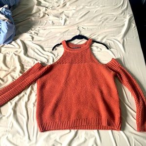 Love at first sight Off the shoulder sweater